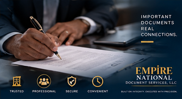 Corporate notary services